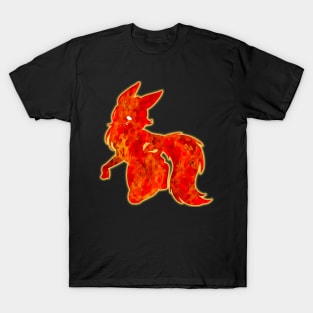 Shadow Fox Fire T-Shirt